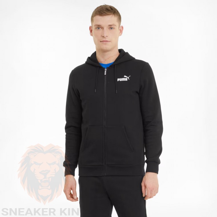Худі Puma Essentials Full-Zip Logo Hoodie Men фліс 586702 01
